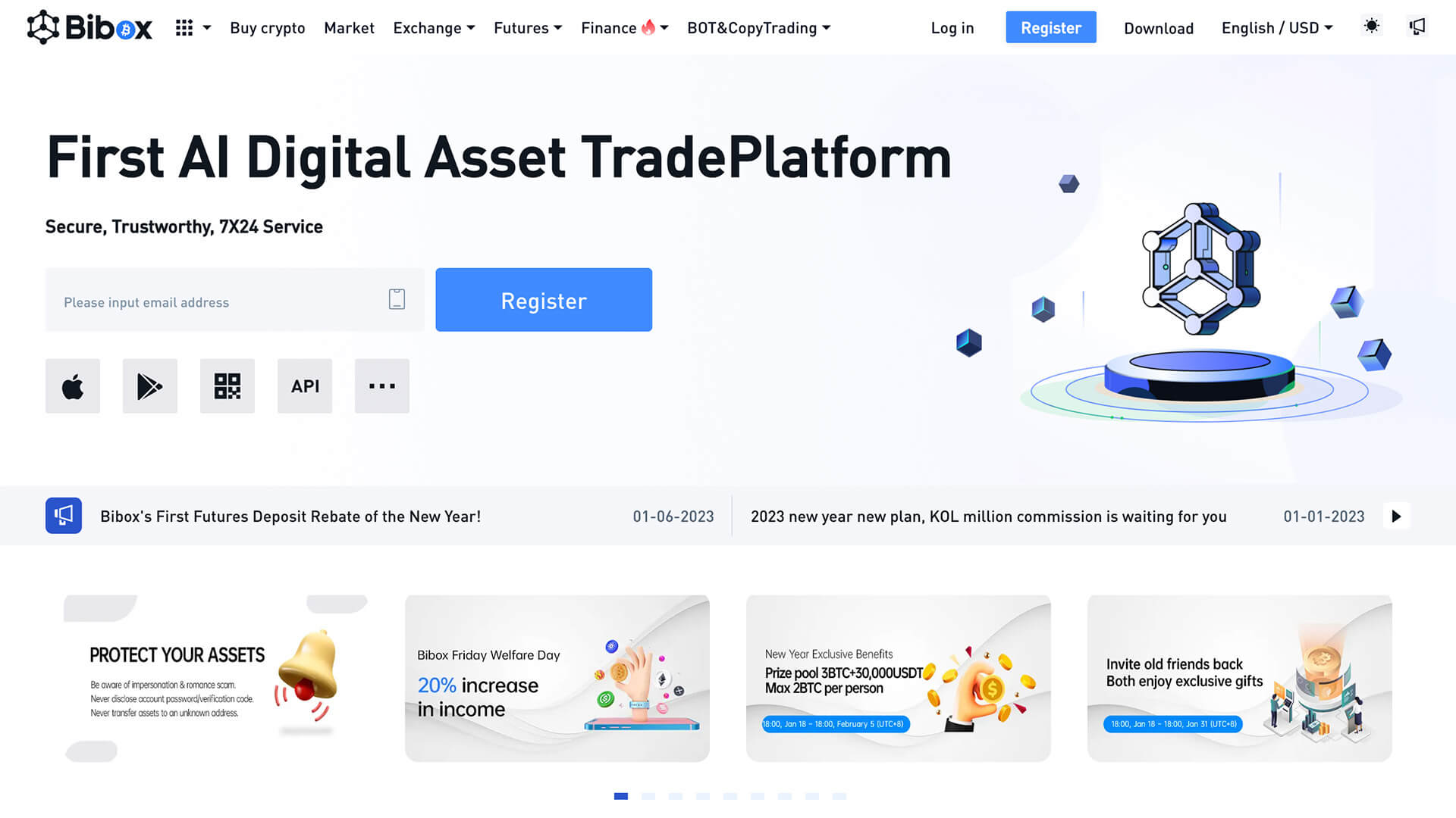 Bibox Crypto Exchange