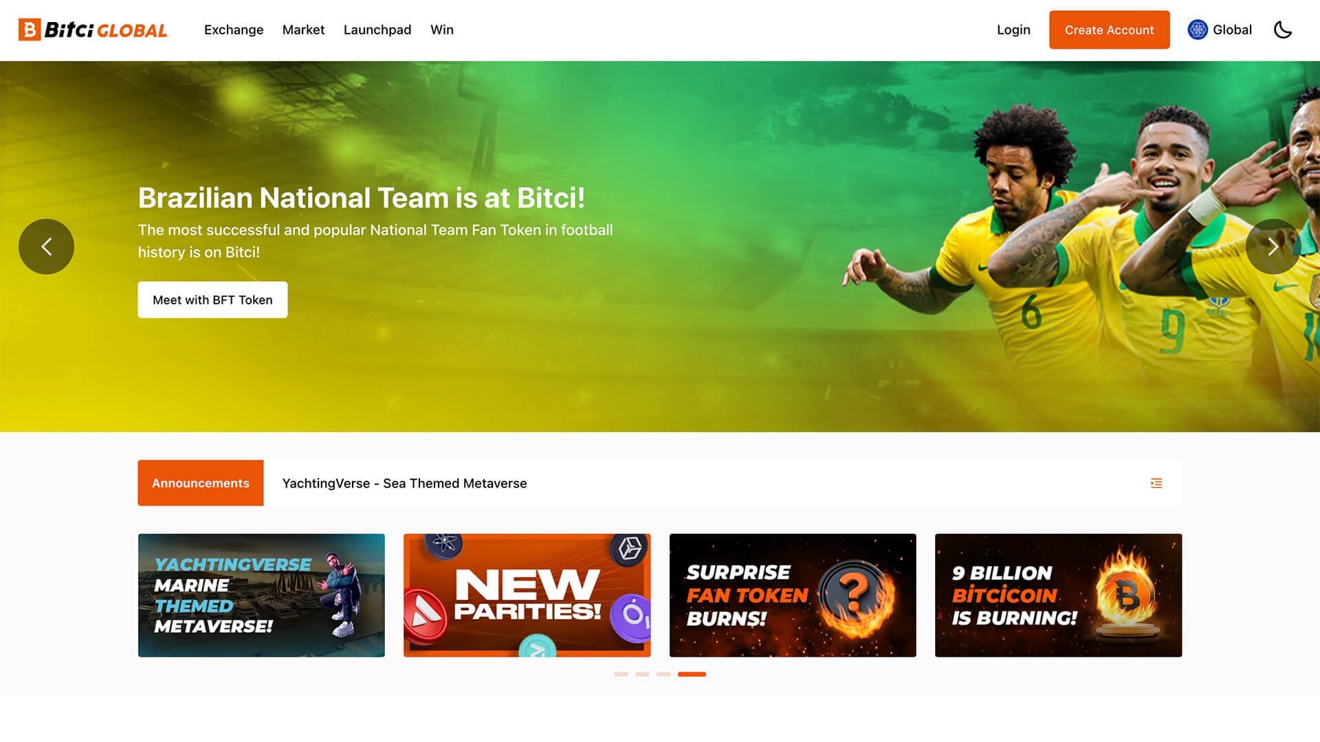 Bitci Crypto Exchange