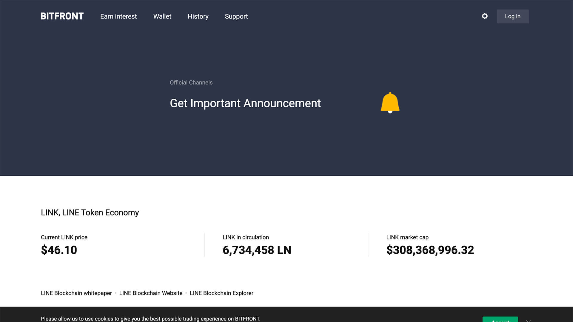 Bitfront Crypto Exchange