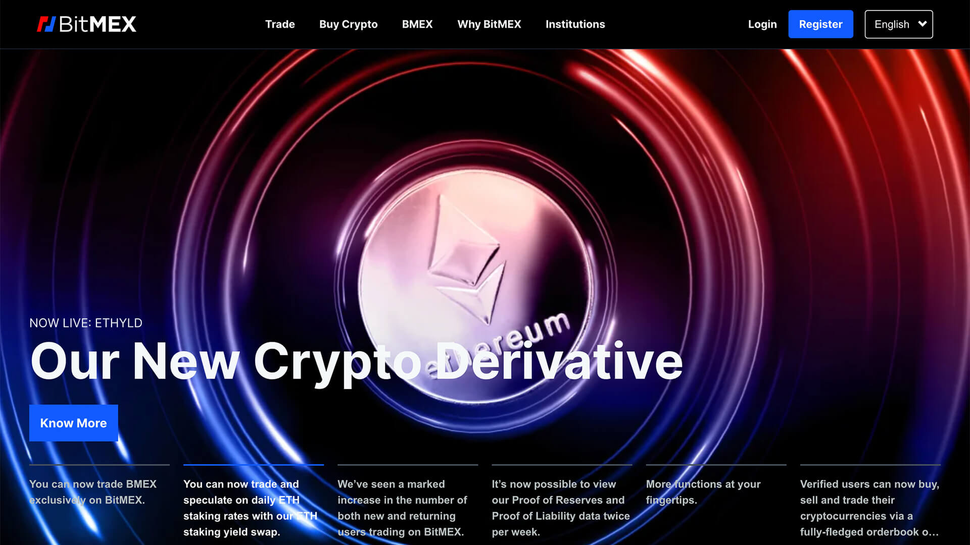 BitMEX Crypto Exchange