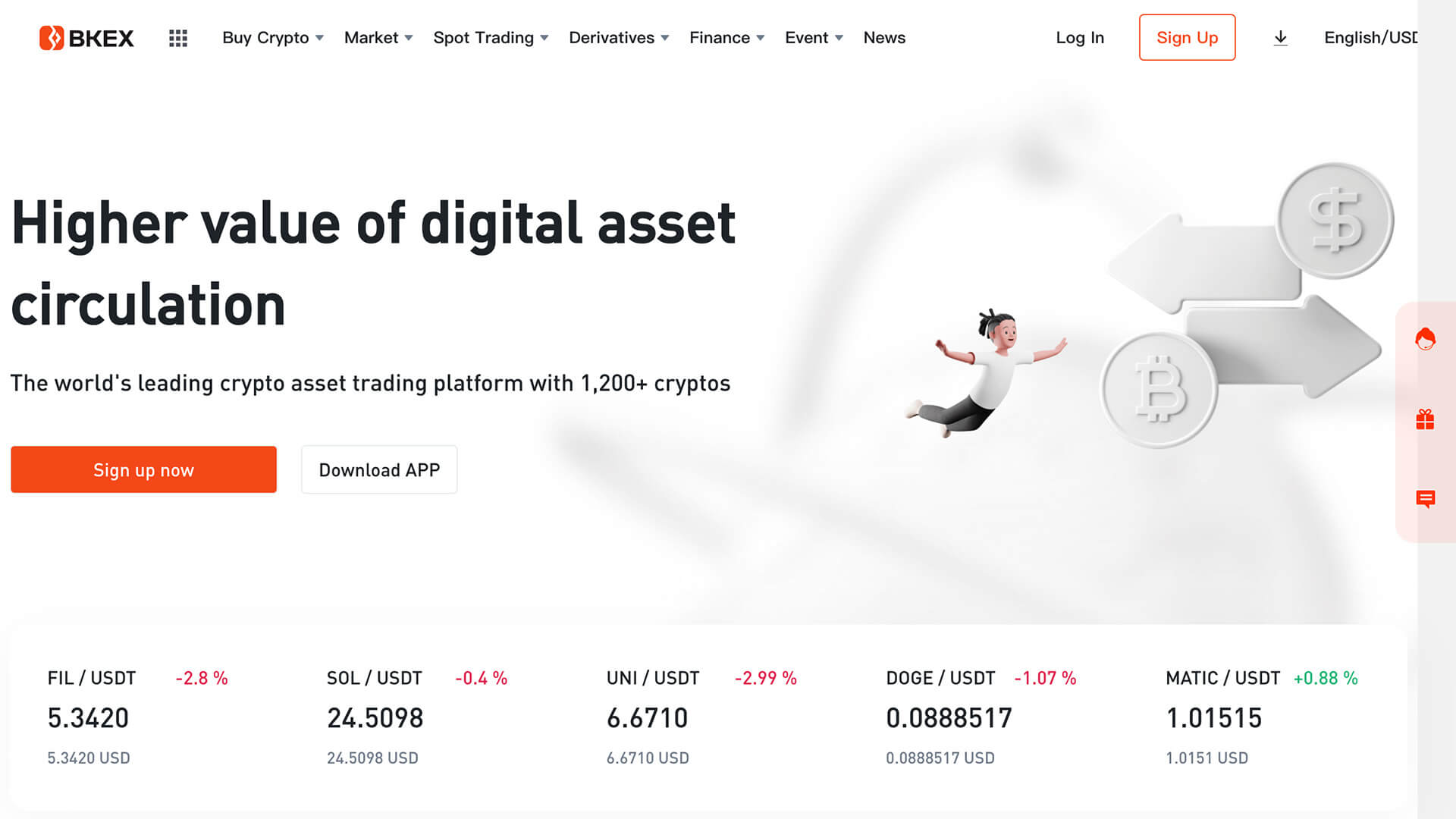 BKEX Crypto Exchange