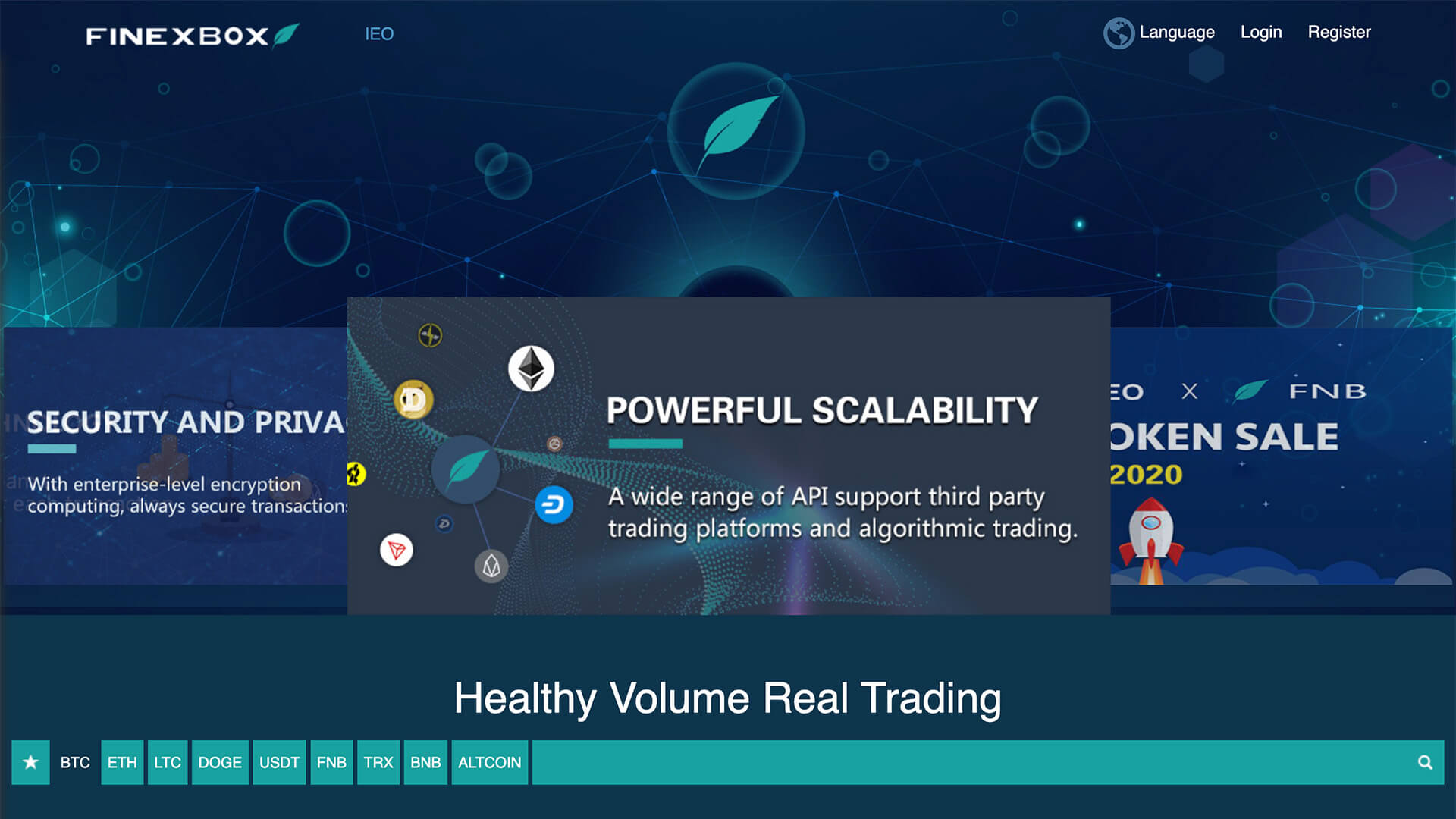 Finexbox Crypto Exchange