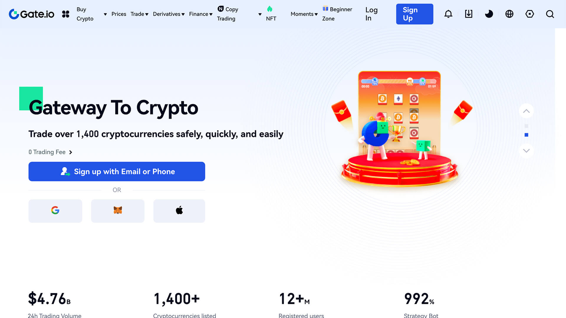 Gate.io Crypto Exchange