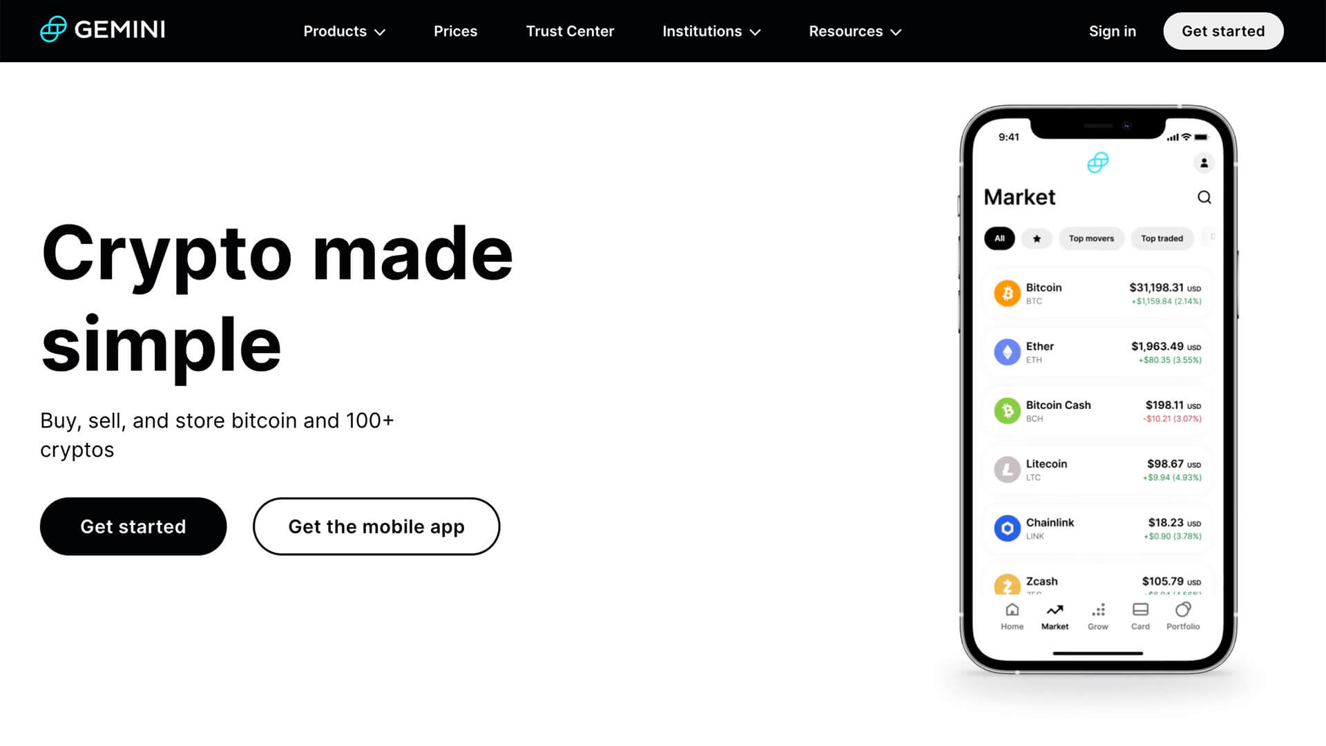 Gemini Crypto Exchange