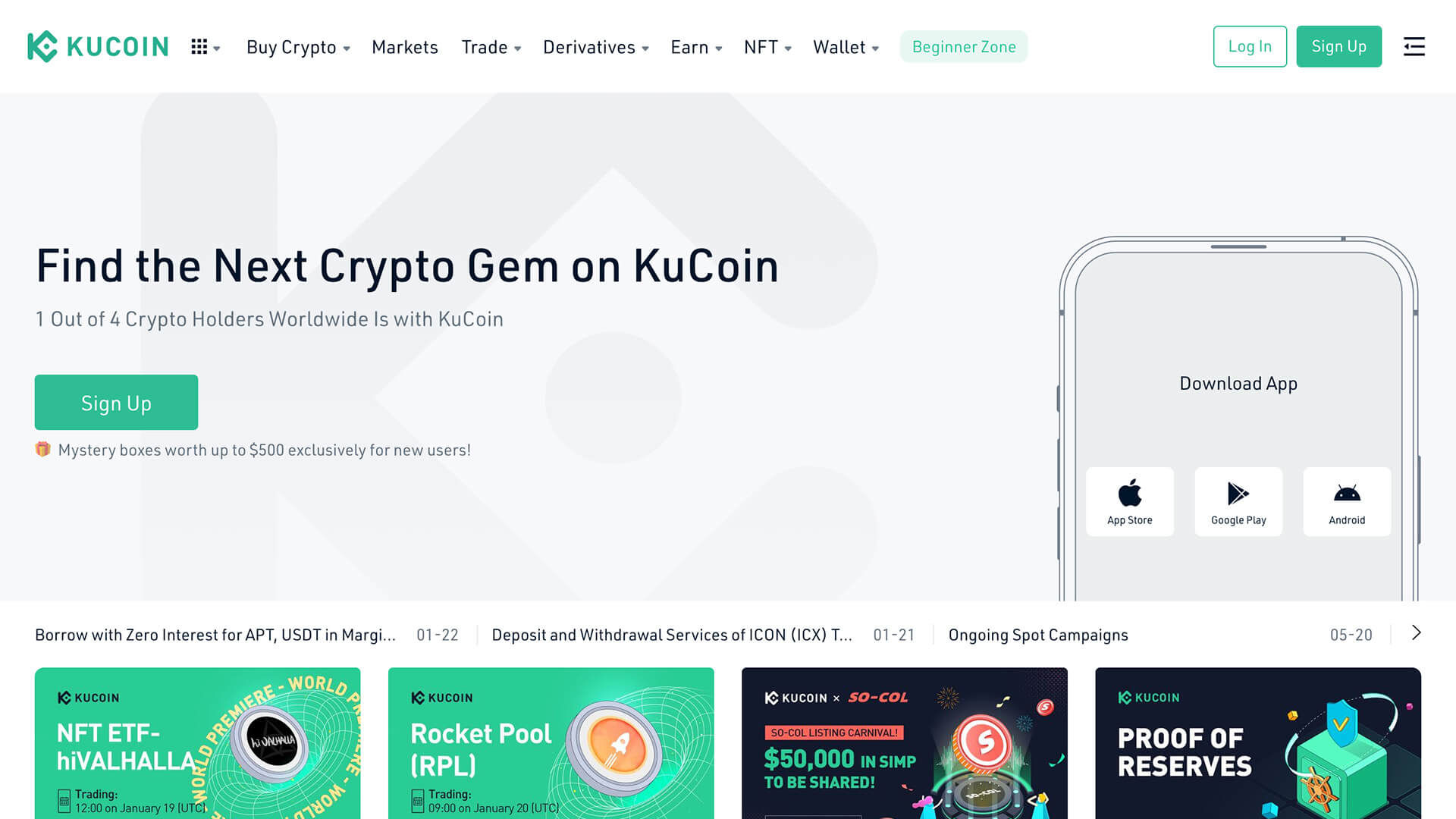 KuCoin Crypto Exchange