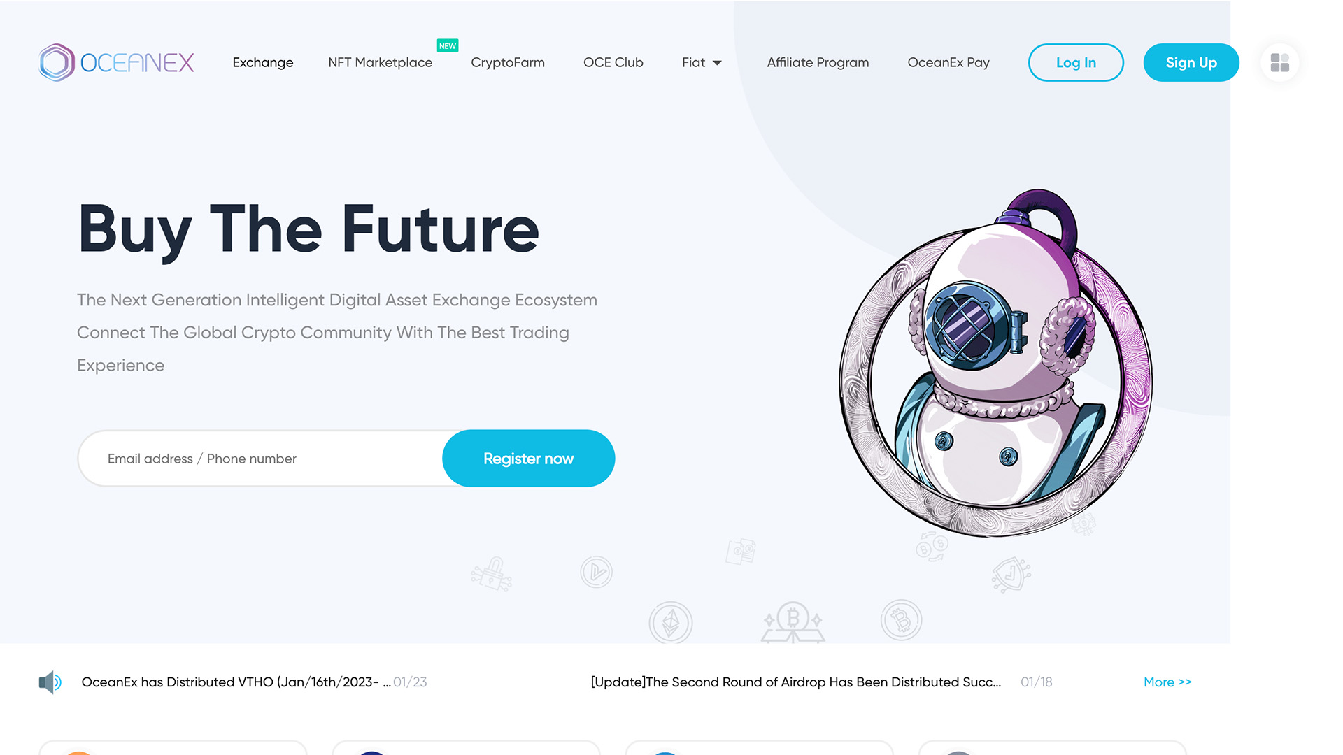 OceanEx Crypto Exchange