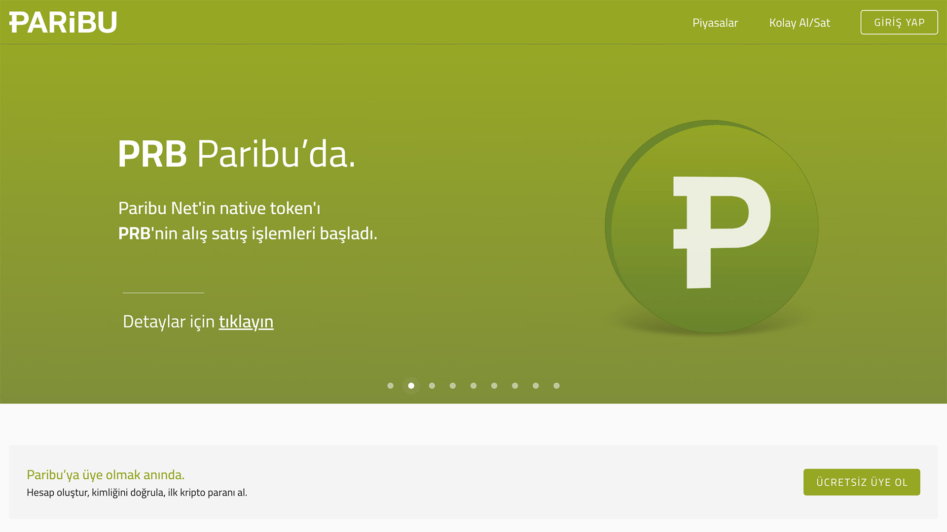 Paribu Crypto Exchange