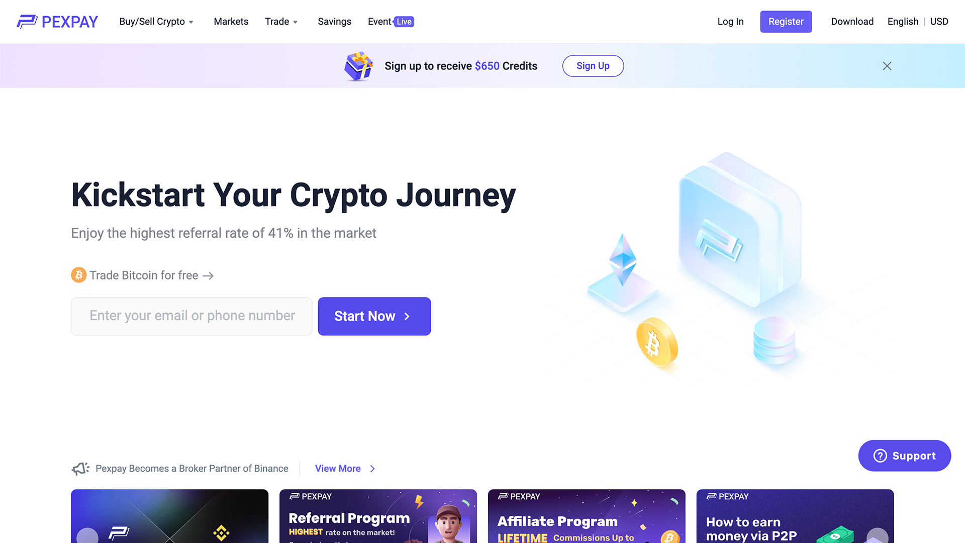 Pexpay Crypto Exchange