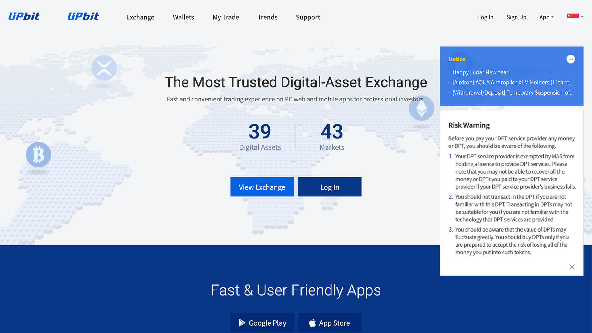 Upbit Crypto Exchange