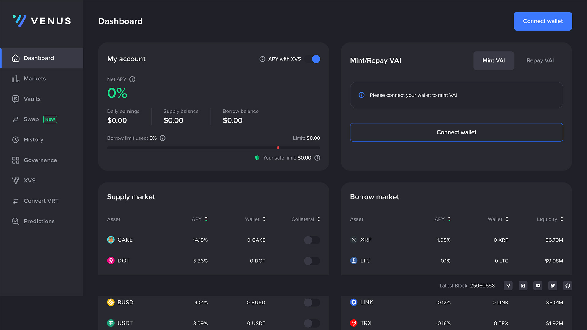 Venus Crypto Exchange